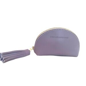 Portland Leather Goods Lavender Taco Tassel Pouch